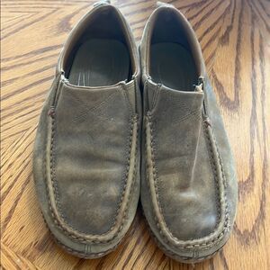 Men's Brown Slip-On Shoes Zero twisted X